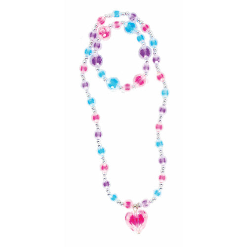 I Heart You Necklace & Bracelet Set