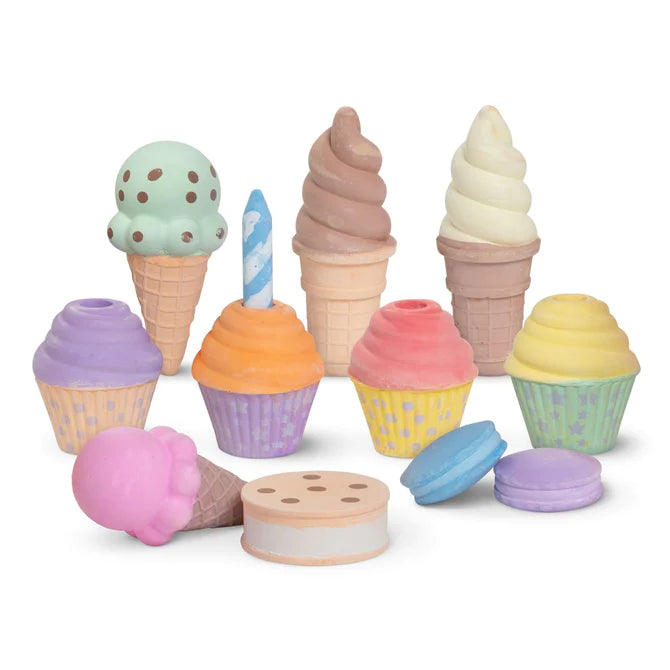 Ice Cream And Cake Chalk Set