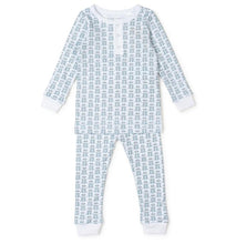 Load image into Gallery viewer, Cowboy Up Henley Top Pajama Set
