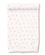 Load image into Gallery viewer, Buzzing Bees Print Blanket - Yellow
