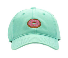 Load image into Gallery viewer, Kids Donut On Keys Green Baseball Hat
