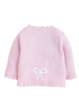 Load image into Gallery viewer, Bow Crochet Sweater - Pink
