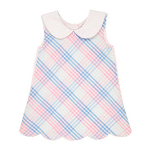Load image into Gallery viewer, Luanne&#39;s Lunch Dress - Spring Party Plaid With Palm Beach Pink
