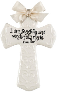 I Am Fearfully And Wonderfully Made - Cream - Small
