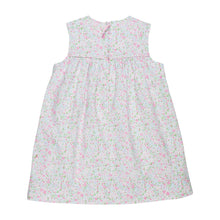 Load image into Gallery viewer, McFerran Frock - Mountain brook Mini Floral With Palm Beach Pink
