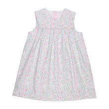 Load image into Gallery viewer, McFerran Frock - Mountain brook Mini Floral With Palm Beach Pink
