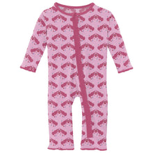 Load image into Gallery viewer, Cotton Candy Jitterbug Muffin Ruffle Coverall With Zipper
