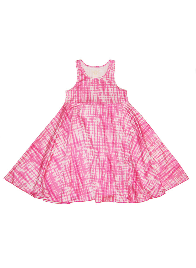 Iona Pink Print Dress