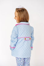 Load image into Gallery viewer, Carlyle Quilted Coat - Buckhead Blue
