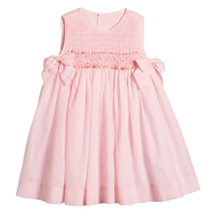 Smocked Dress With Bows
