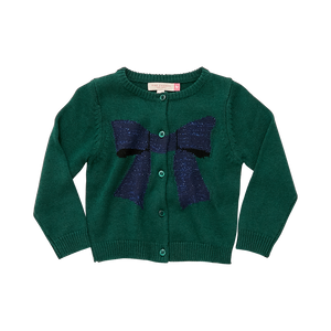 Holiday Sweater - Evergreen Bow