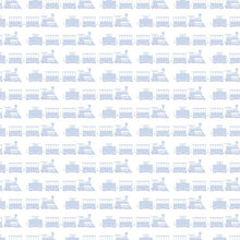 Load image into Gallery viewer, Choo Choo Blue George Blue Daygown
