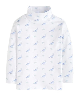 Dinosaur Print Turtleneck