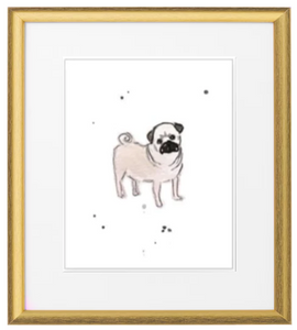 Puppy Dog Prints - Framed