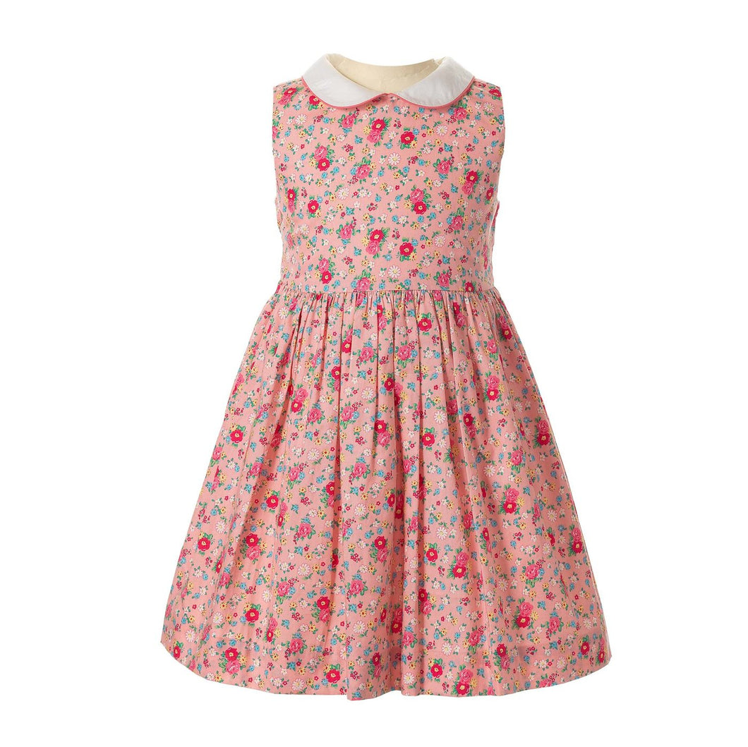 Rose Peter Pan Collar Dress