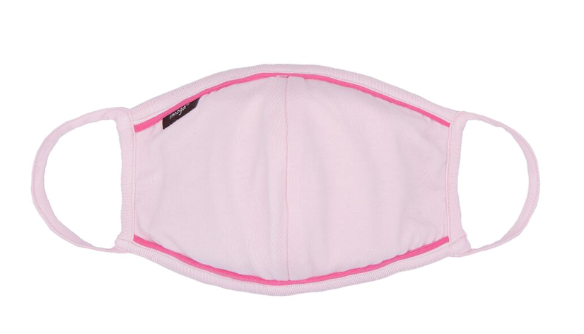 Triple Layer Fabric Face Mask with Filter - Rose