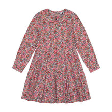 Load image into Gallery viewer, Harriette Multi Floral Peter Pan Collar Dress
