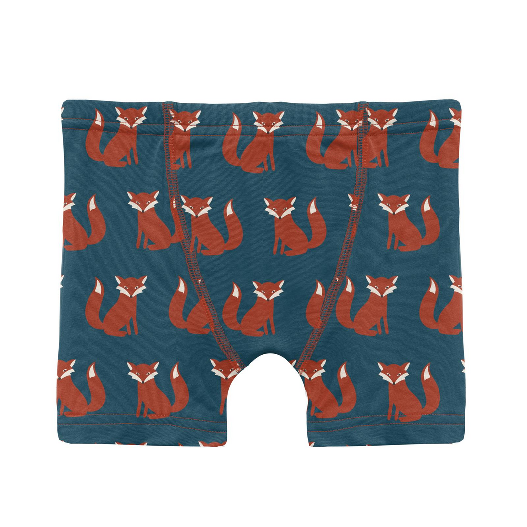 Peacock Fox Boxer Brief