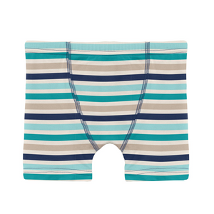 Sand and Sea Stripe Boy's Boxer Brief