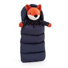 Load image into Gallery viewer, Sleeping Bag Snuggler Fox
