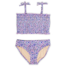 Load image into Gallery viewer, Purple Ditsy Floral Bikini

