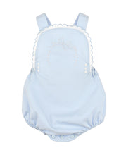 Load image into Gallery viewer, Blue Wedgewood Girls Sunsuit
