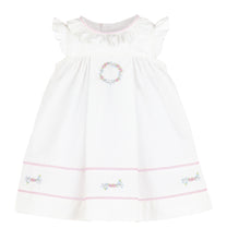 Load image into Gallery viewer, White Lilibet Ruffle Dress
