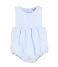 Load image into Gallery viewer, Blue Cul-De-Sac Summer Sunsuit
