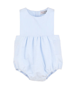 Blue Cul-De-Sac Summer Sunsuit