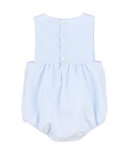 Blue Cul-De-Sac Summer Sunsuit