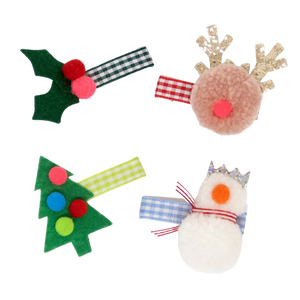 Festive Icon Hair Slides