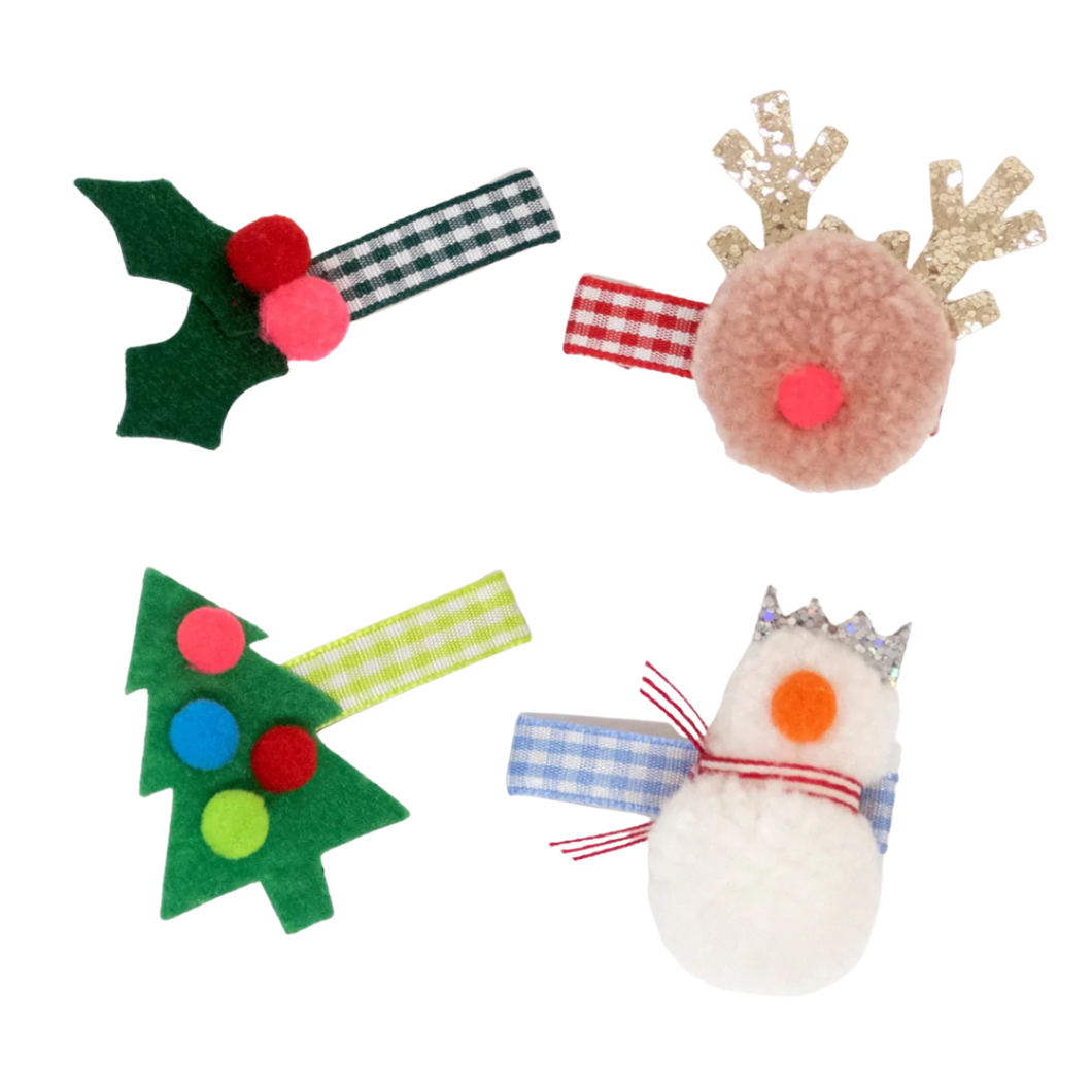 Festive Icon Hair Slides