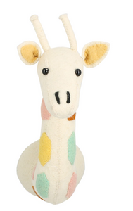 Pastel Giraffe Head Mini