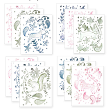 Load image into Gallery viewer, Set of Four Folk Animal Prints
