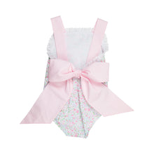 Load image into Gallery viewer, Sisi Sunsuit - Mountain Brook Mini Floral With Palm Beach Pink
