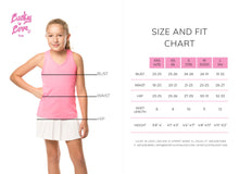 Load image into Gallery viewer, Peace N Love Tennis Skirt
