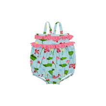Load image into Gallery viewer, St. Bart's Bubble Swimsuit - Cute &amp; Koi with Hamptons Hot Pink

