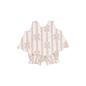 Susanne Swing Top Set - Rutledge Ribbons With Palm Beach Pink
