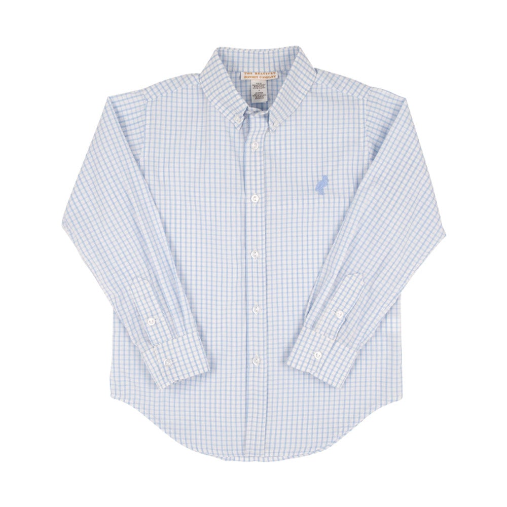 Dean's List Dress Shirt - Beale Street Blue Windowpane