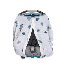 Load image into Gallery viewer, Cotton Muslin Car Seat Canopy - Prickle Pots
