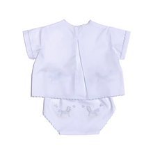 Load image into Gallery viewer, Rocking Horse Shirt with Diaper Cover
