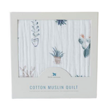Load image into Gallery viewer, Cotton Muslin Quilt - Prickle Pots
