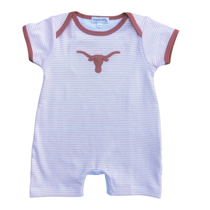 Longhorn Applique Short Playsuit