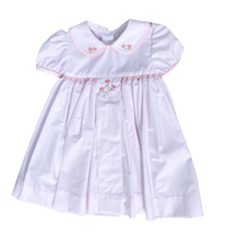 Load image into Gallery viewer, Gracie Dress With Embroidered Flowers
