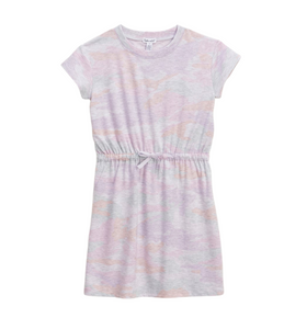 Ice Grey Pastel Camo Dress