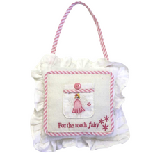 Load image into Gallery viewer, Fairy And Lace Tooth Fairy Cushion
