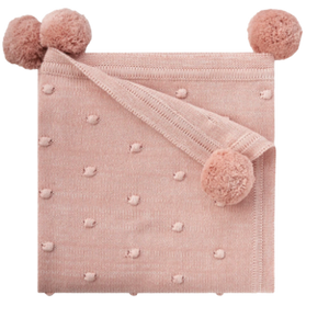 Pink Popcorn Blanket