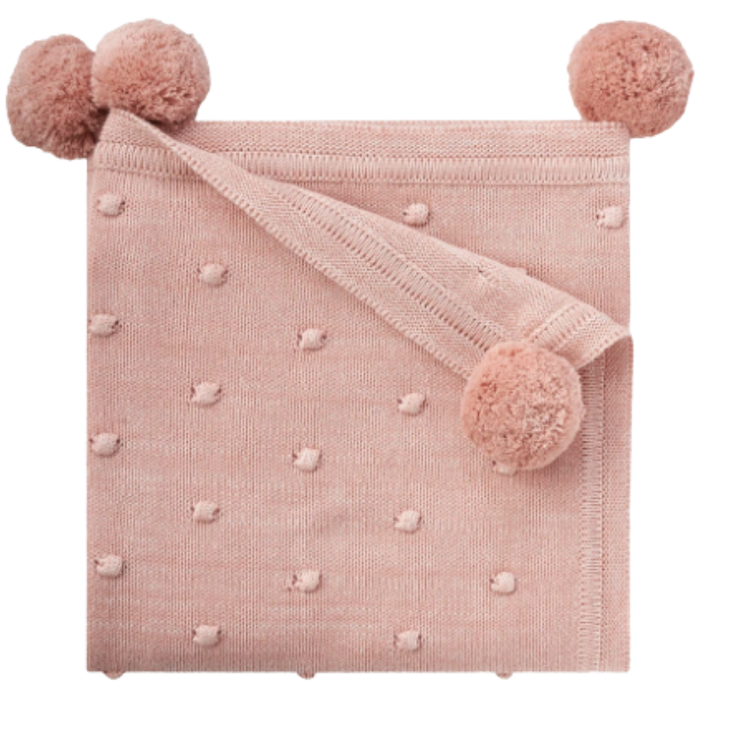 Pink Popcorn Blanket