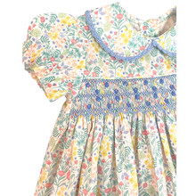 Load image into Gallery viewer, Smocked Day Dress - Fieldstone Floral
