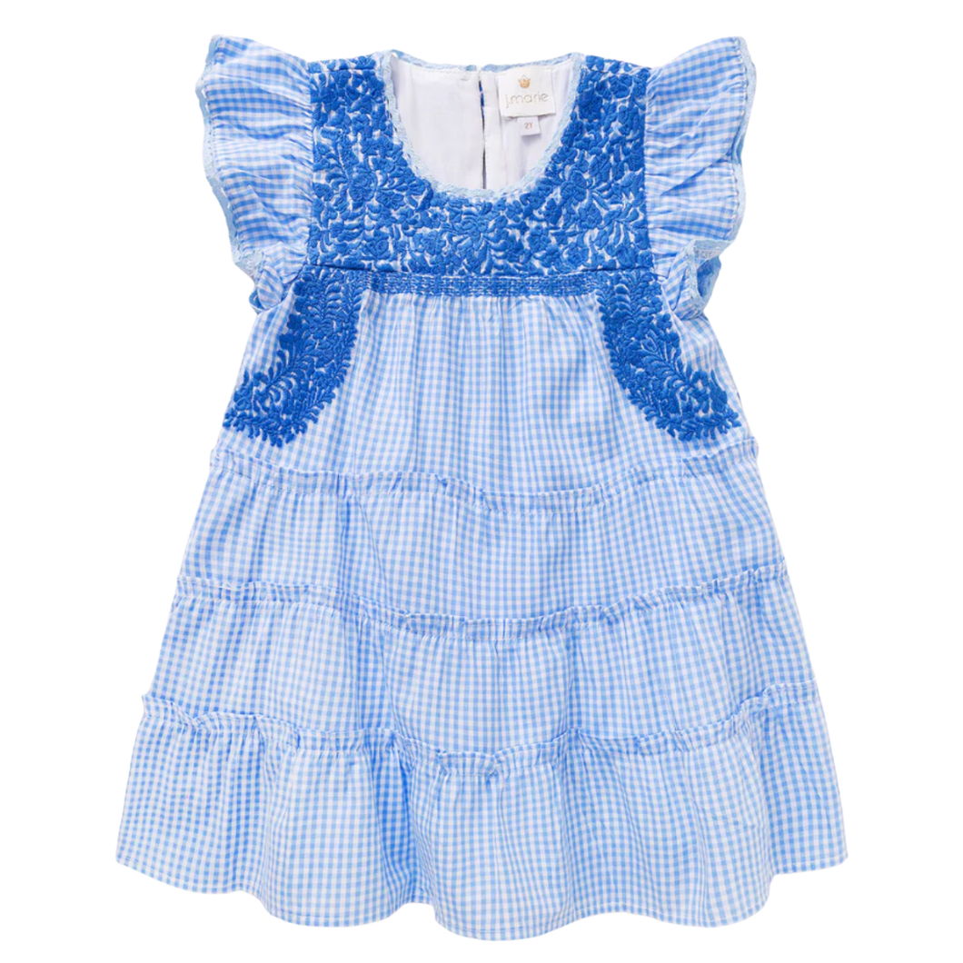 Juniper Blue Gingham Dress